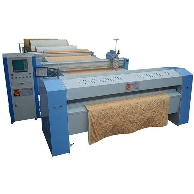 Computerized Single Needle Quilting Machine Continous Type Single